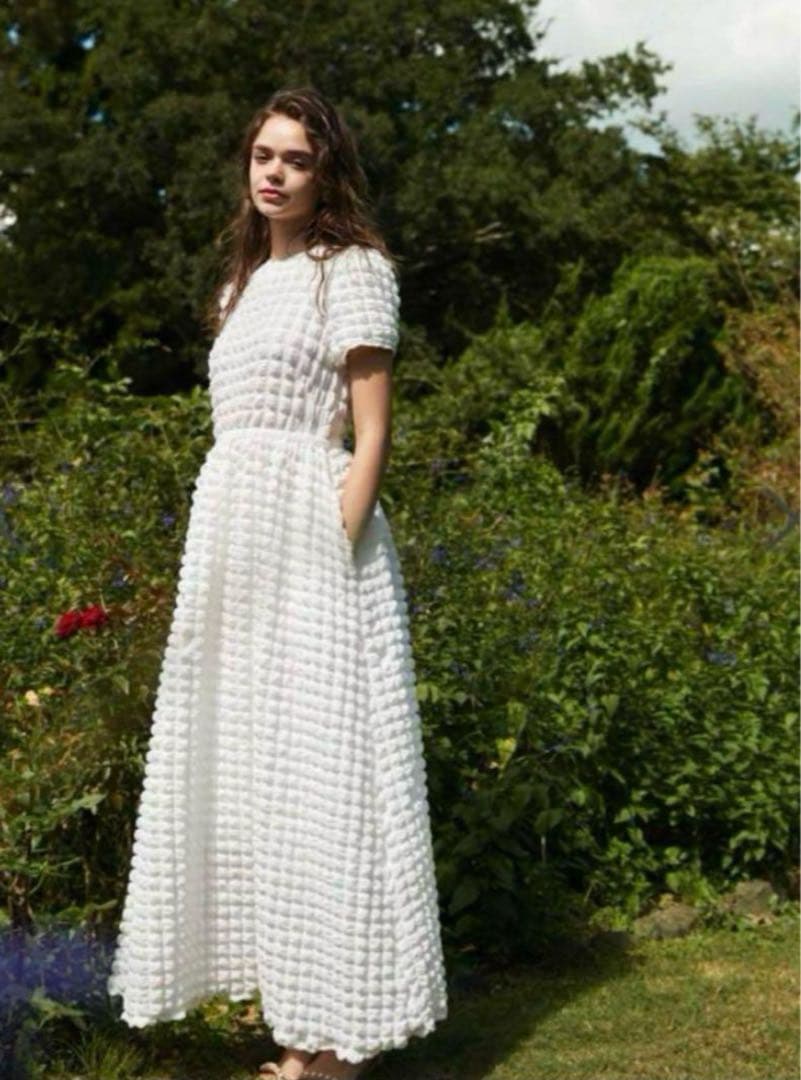 【最終割引】ツルバイマリコオイカワ collage ワンピース