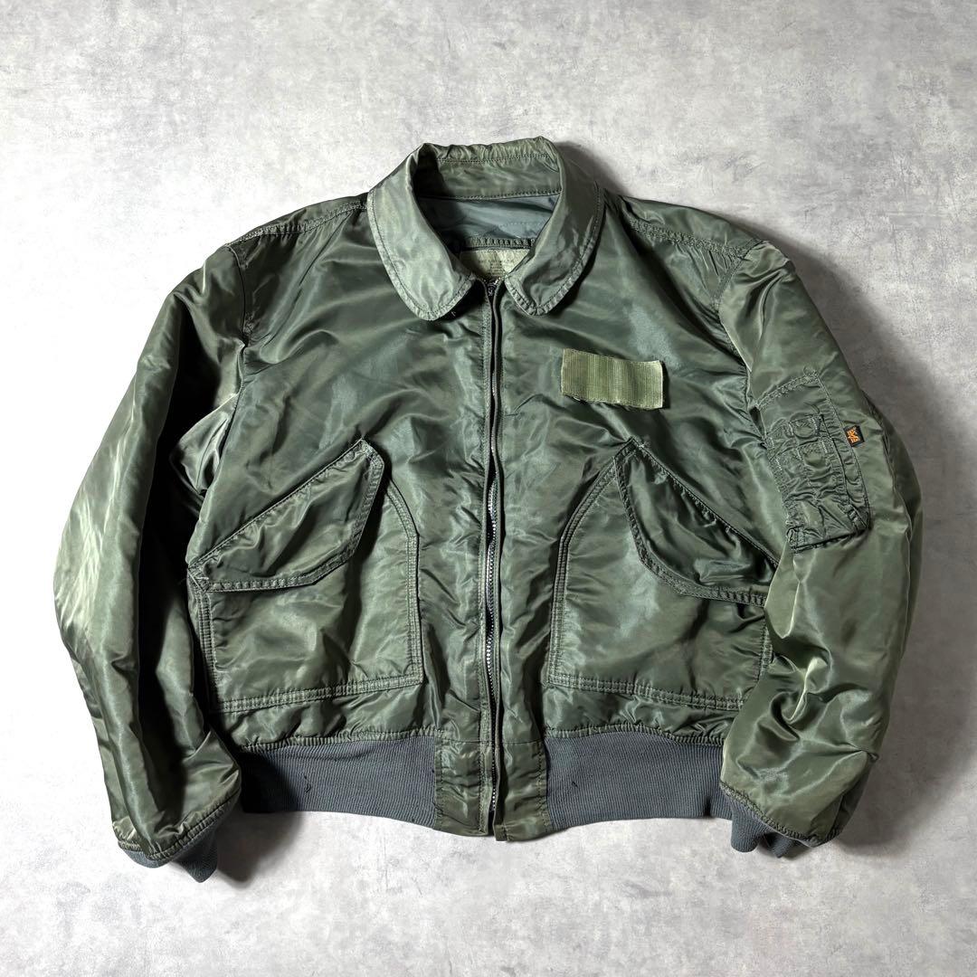 【USA製】ALPHA アルファ CWU-45Pフライトジャケット サイズ XL