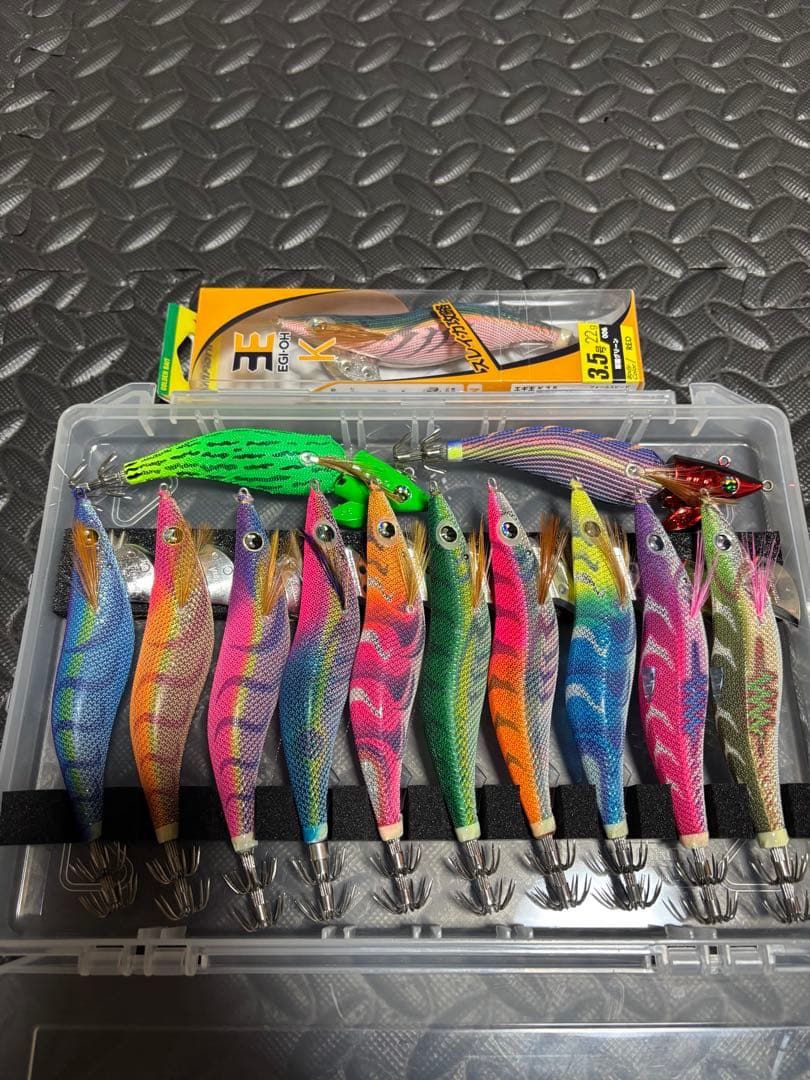 ヤマシタ エギ王k3.5号 ダイワ エメラルダス3.5号13個セット