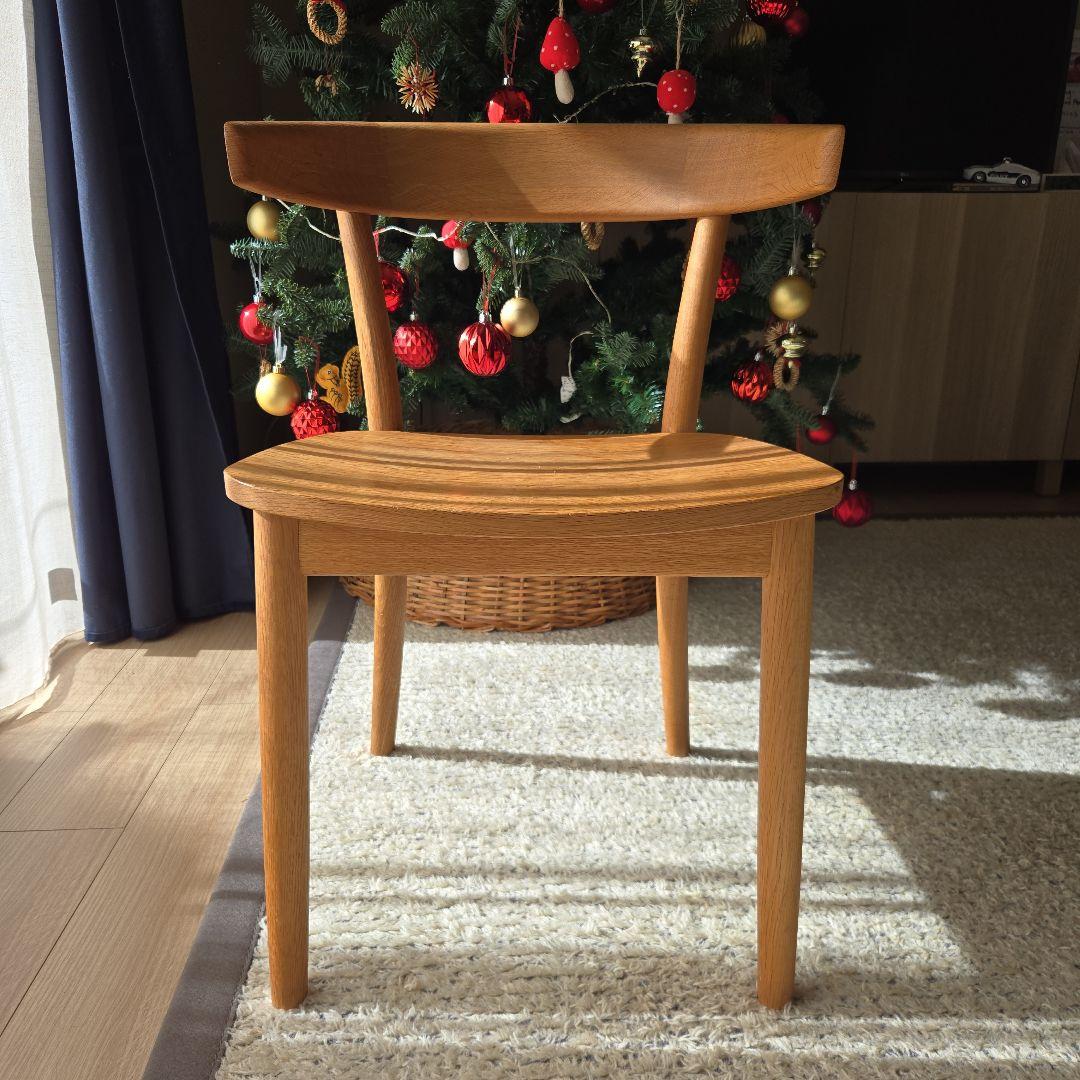 【ゆうゆうさん専用】無印良品　オーク無垢材チェア