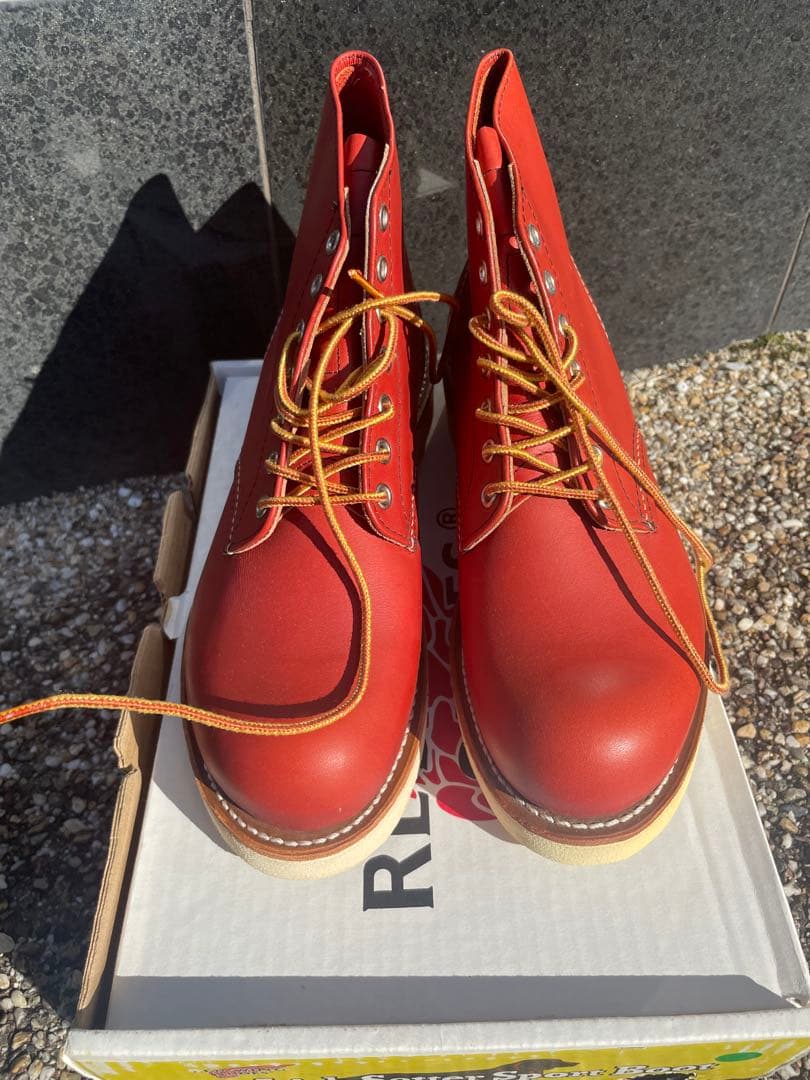 RED WING貴重 復刻犬タグ 8166 6inch アイリッシュセッター　5