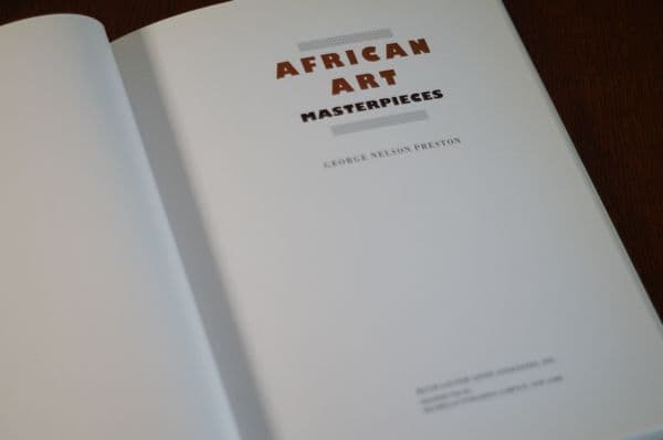 AFRICAN ART MASTERPIECES　アフリカンアートマスターピース