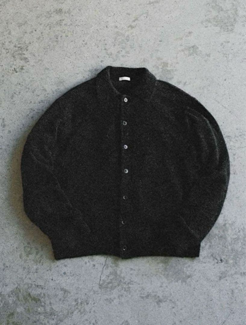 トップス LIDNMALPACA KNIT SHIRT CARDIGAN