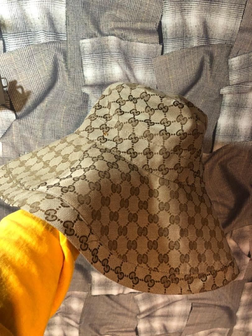 GUCCI グッチ GG Logo ECO WASHED DENIM WIDE