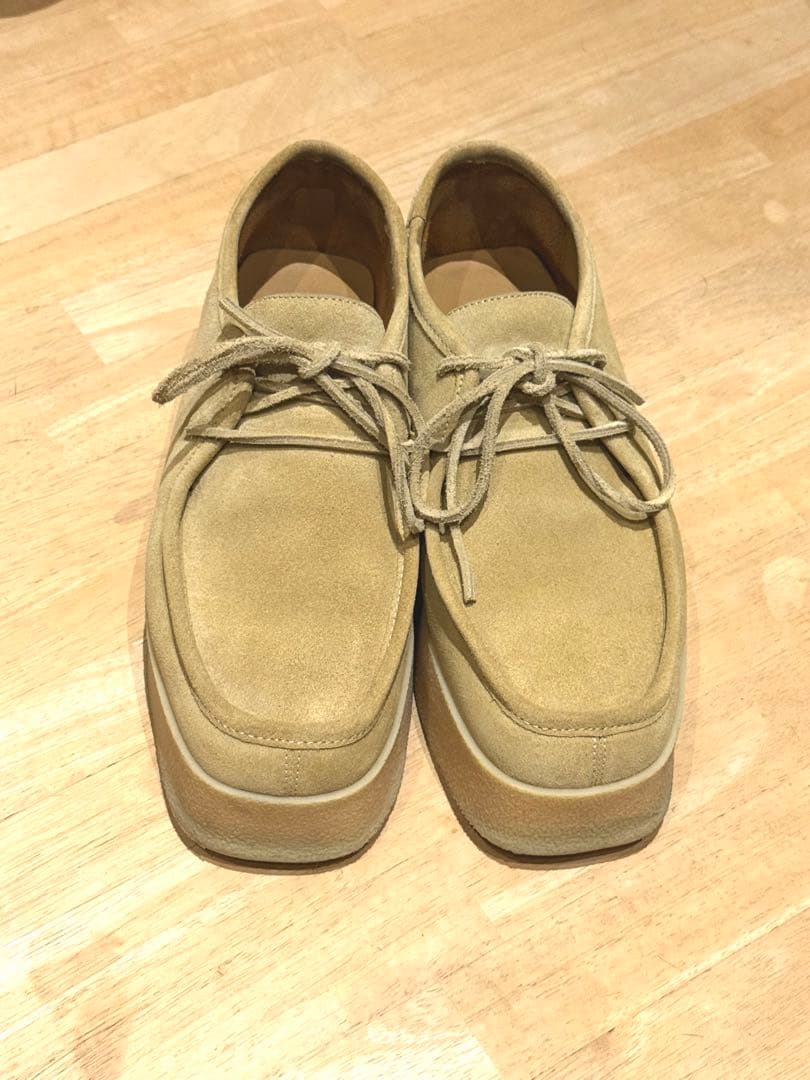 LOEWE プラットフォーム ワラビー 厚底42スエード ロエベ