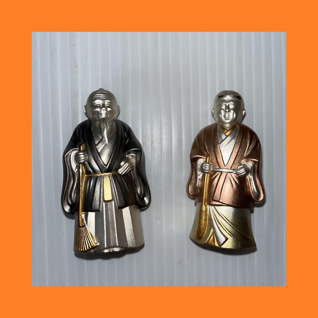 銀製 高砂人形 高砂置物