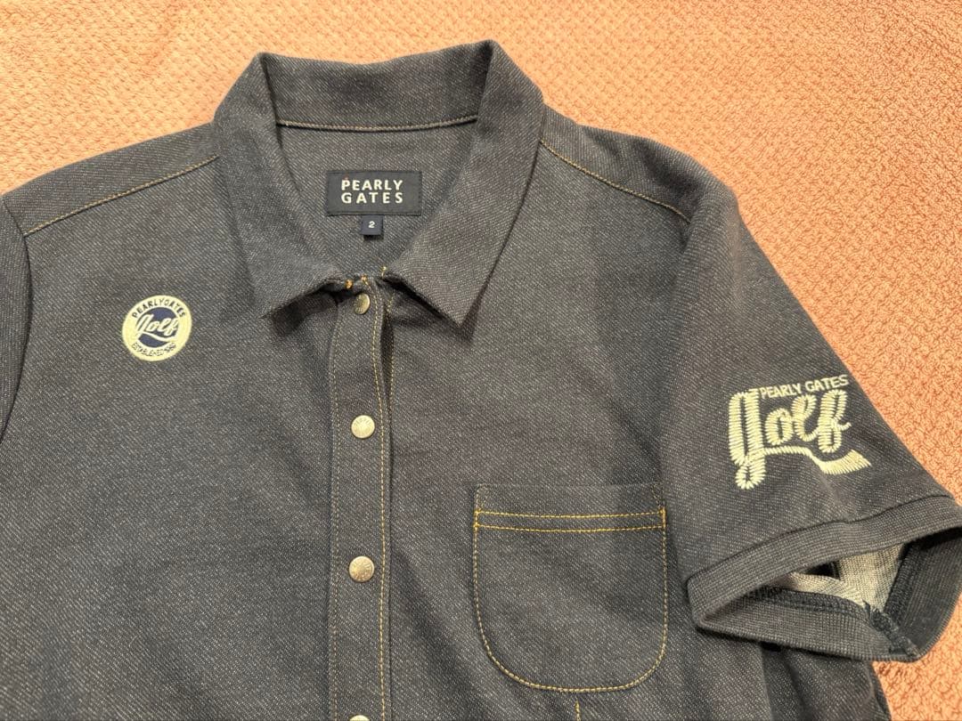 【超美品】パーリーゲイツ半袖ワンピース