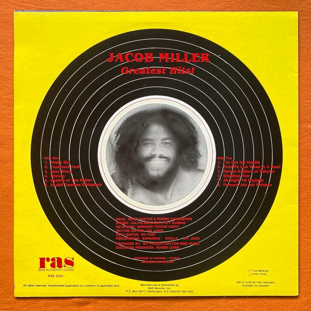 LP盤 レゲエ 4枚 / MELODIANS / JACOB MILLER