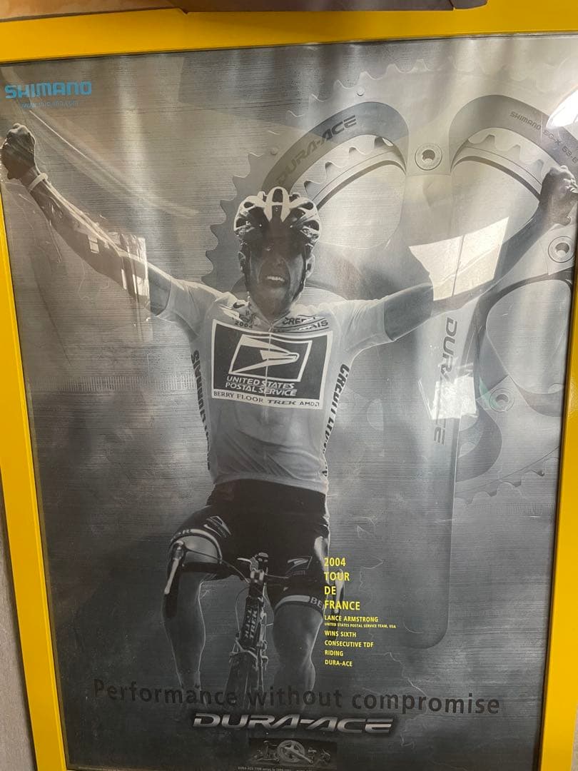 カフェや店舗に ツールドフランス　b2 シマノ trek NIKE ランス