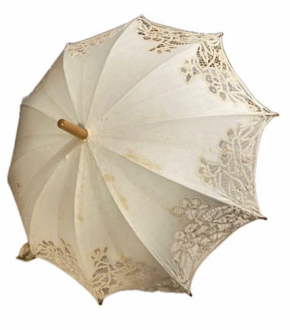 k*a様 【未使用】CHIKAZAWA 近沢レース 日傘 日本製 レース タグ付