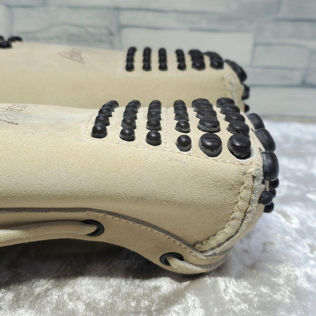 【極美品】✨BRIONI ブリオーニ 25cm ドライビングシューズ 40 白系