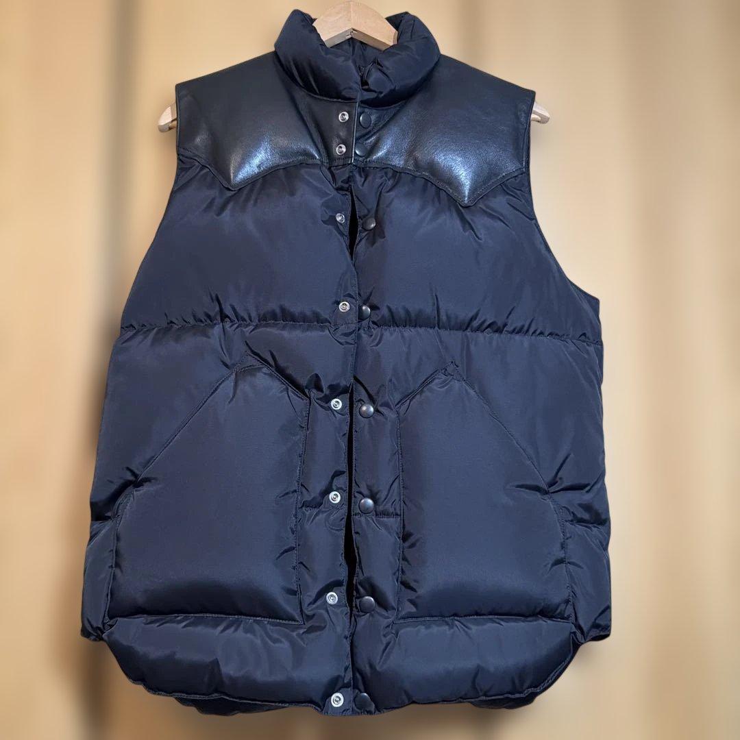 ロッキーマウンテン　ダウンベスト ブラック 40