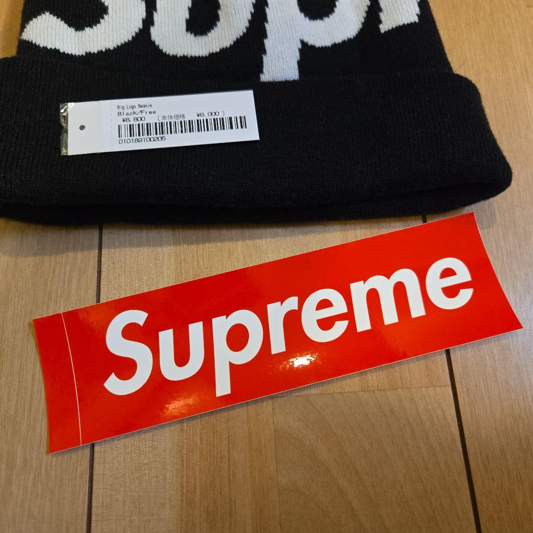 帽子 Big Logo Beanie BLACK