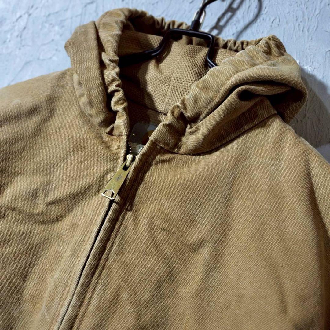 カーハート　アクティブジャケット　キッズ　ユースXL ダックジャケットベージュ.