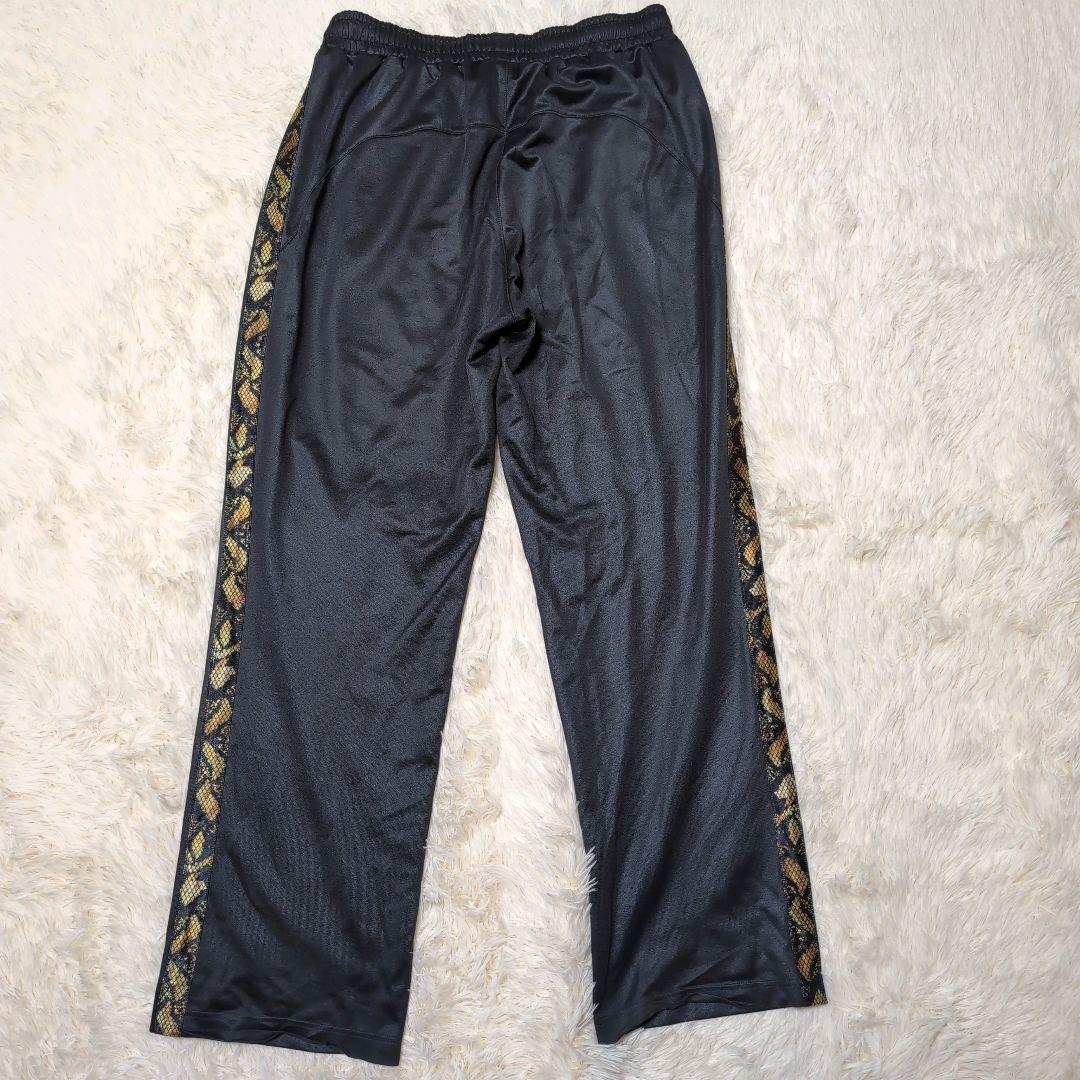 チャンピオン ジャージ セットアップ 魔裟斗モデル パイソン柄 黒金 刺繍 XL