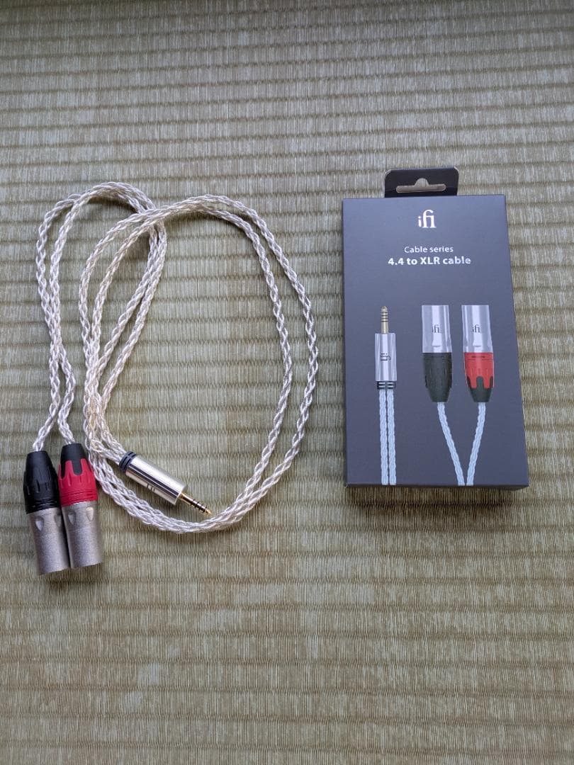 ifi audio 4.4 to XLR cable (長さ2ｍ)