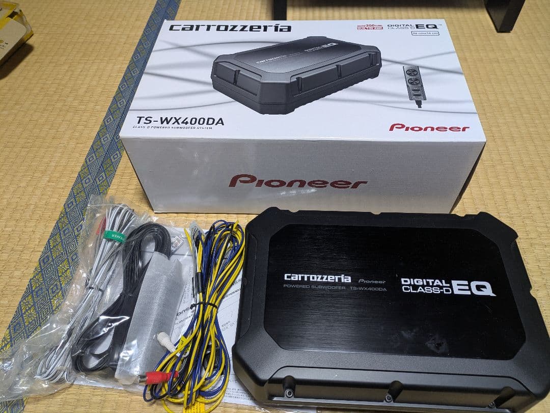 carrozzeria TS-WX400DA デジタルクラスDサブウーファー