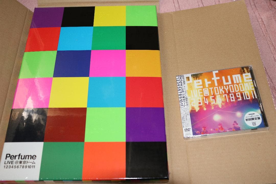 Perfume lve@東京ドーム　初回限定ＤＶＤ　写真集+おまけ付き
