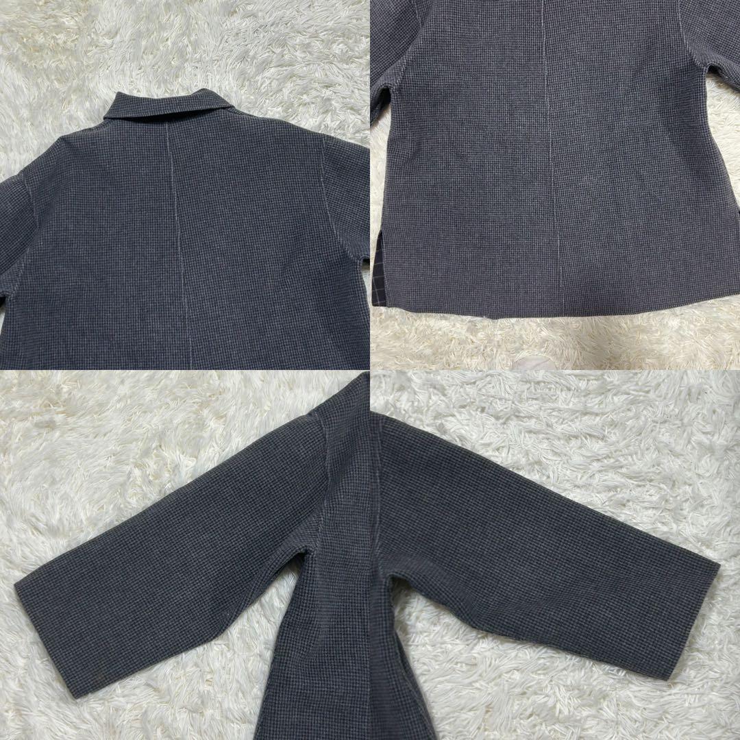 希少　Dior ディオール　リバーシブル　ウールコート　チェック　無地　アウター