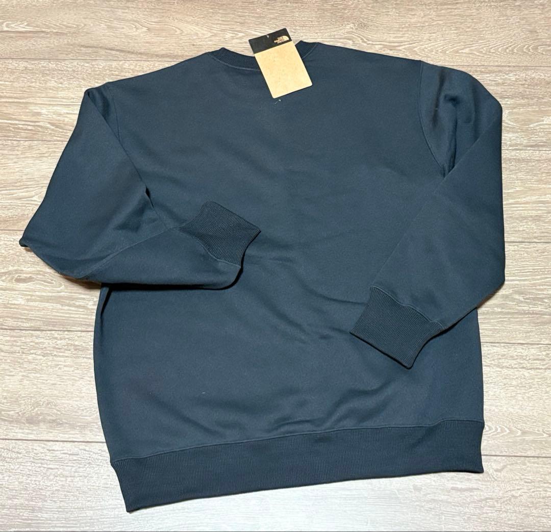 新品★THE NORTH FACE スモールロゴヘザースウェットクルー　S