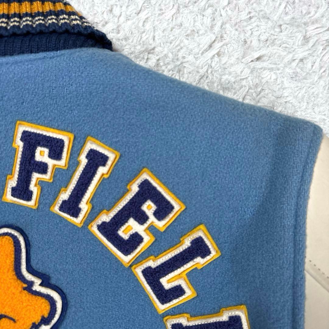 ✨フルデコ・東洋✨スタイルアイズ　アワードジャケット　スタジャン　レザー切替　M