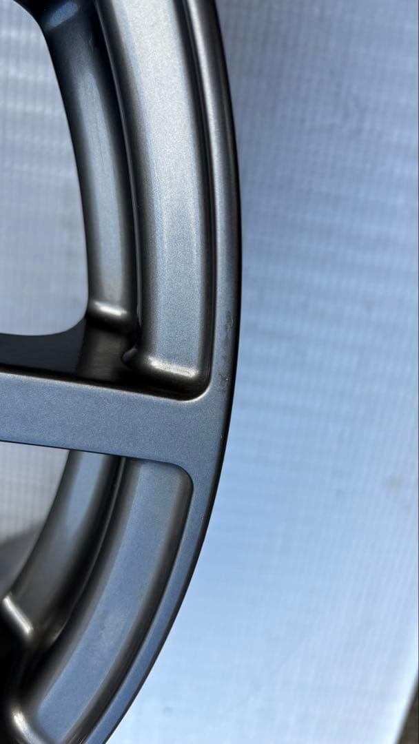 SUBARU STI 純正OP 17インチ7.5J+48 ガンメタホイール②