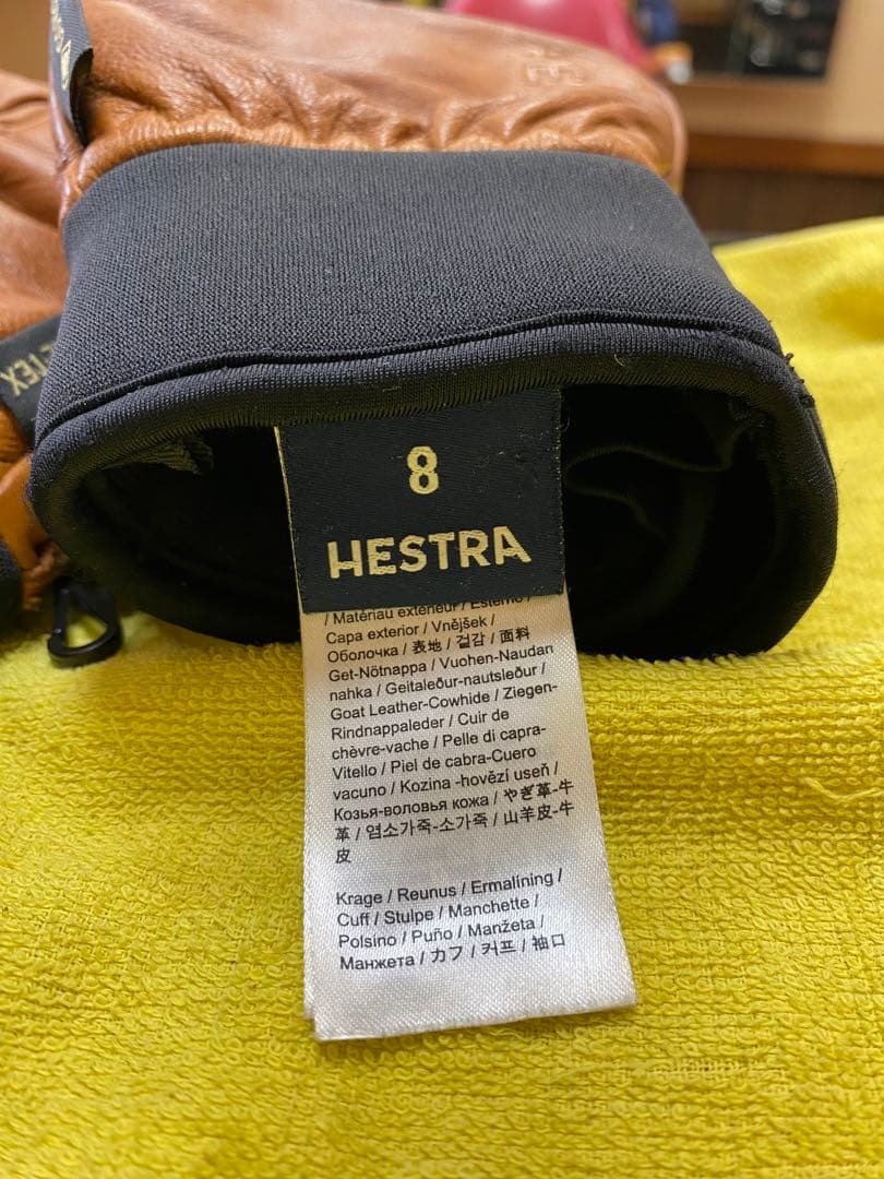 ヘストラ オムニGTXフルレザー ゴアテックス サイズ8