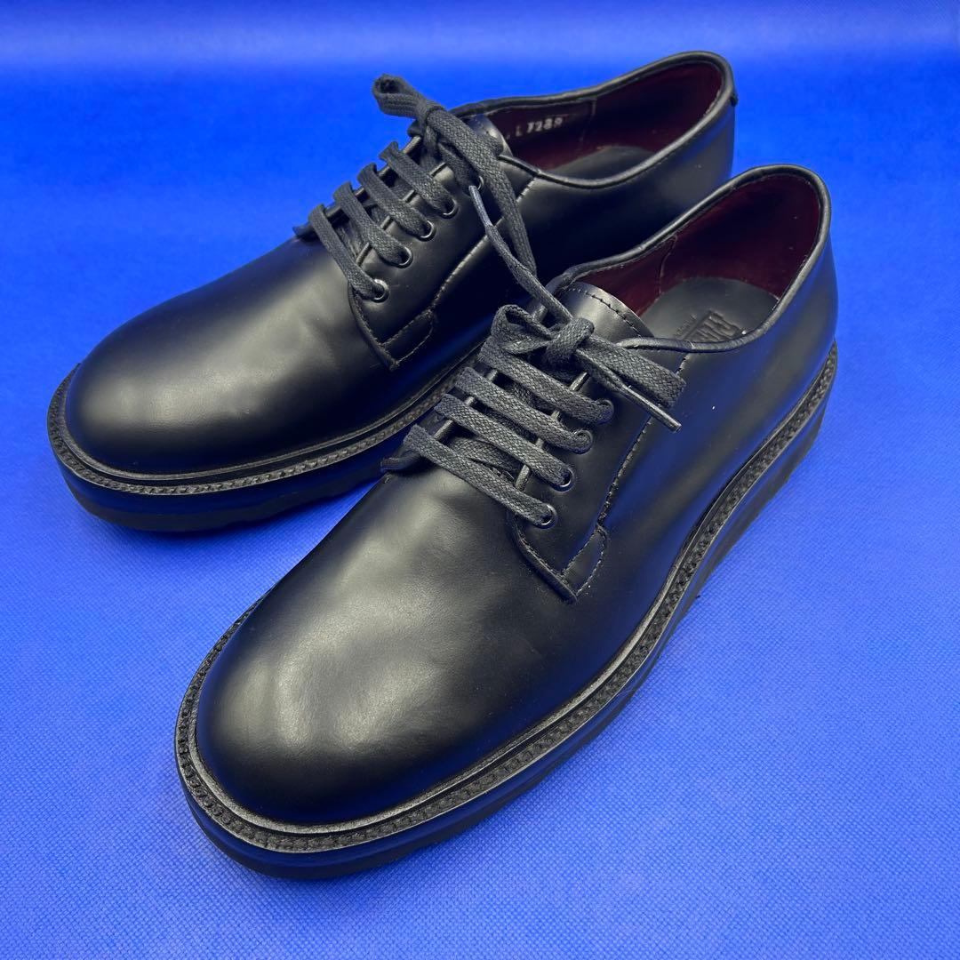 未使用級 PISTOLERO ポストマンシューズ ブラック