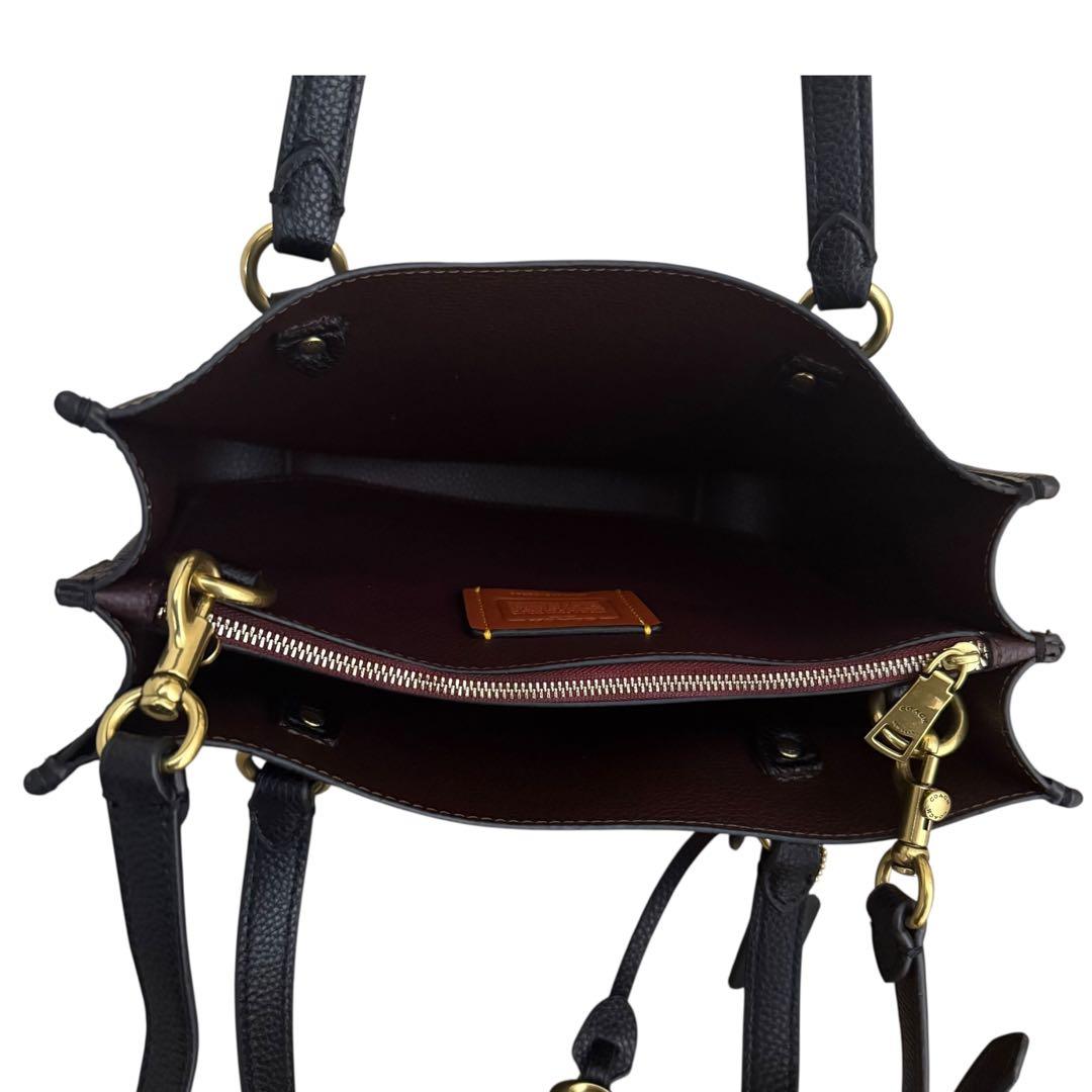 未使用級✨コーチ タイラー キャリーオール ショルダー 2way 現行 3460