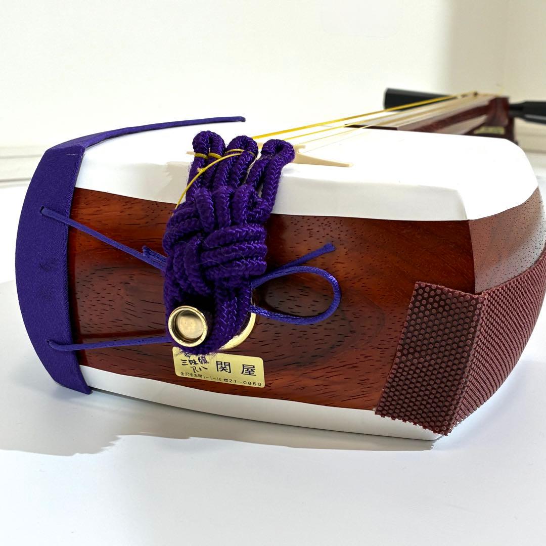 美品✨ 津軽三味線 太棹 花梨 破れなし バチ ハードケース付き