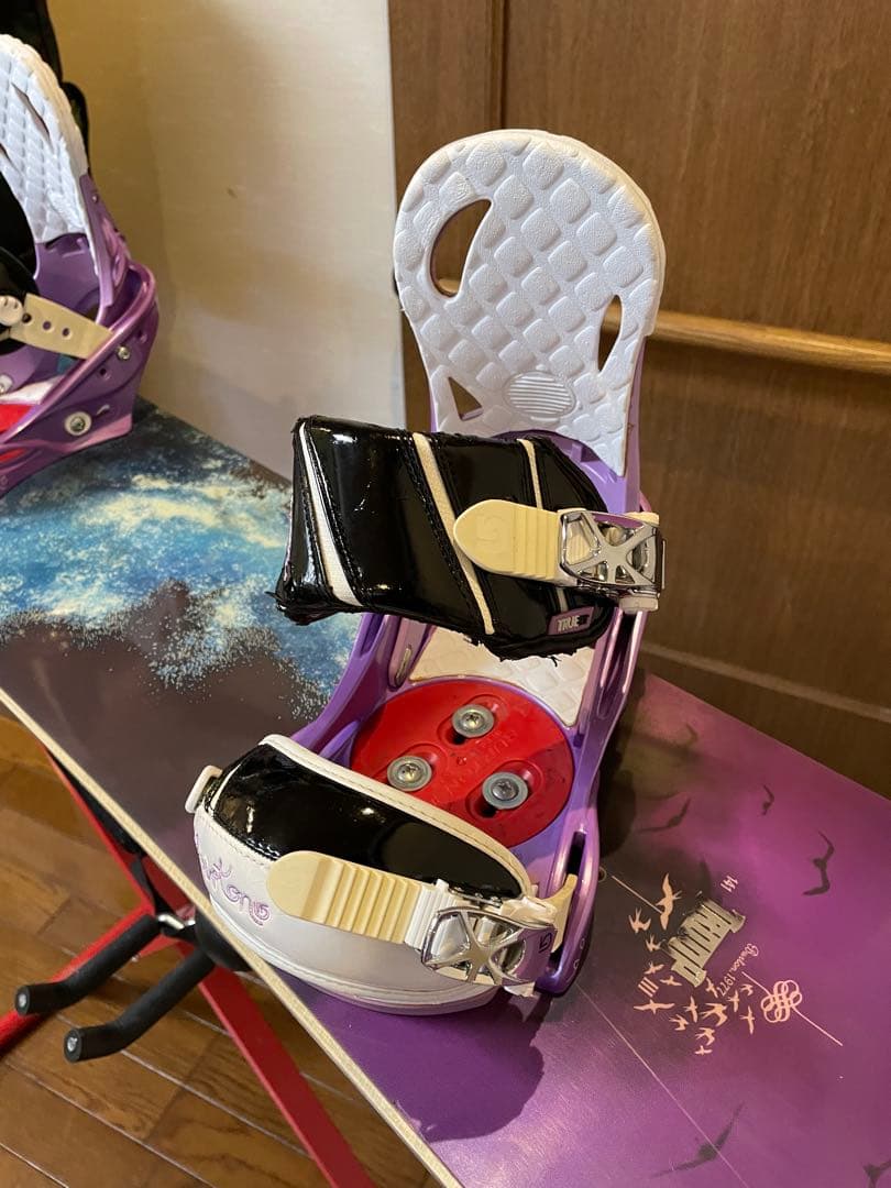 バートン レディス スノーボード141 BIN(M)付 ボードケース３点セット