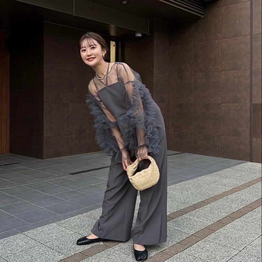 【ANDRESD】all in one dress & tulle tops