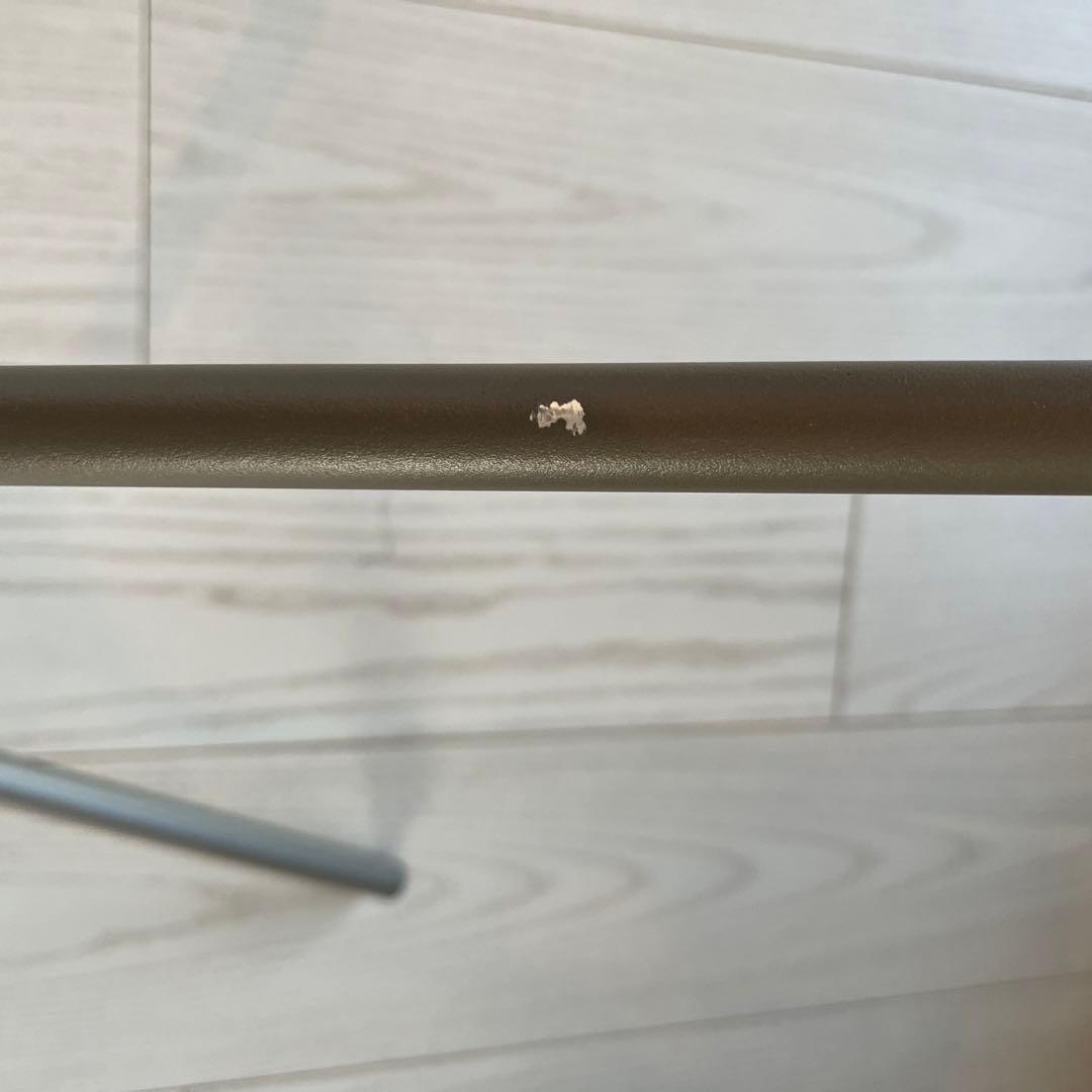 ACTUS LUNA グレージュ円形三脚テーブル