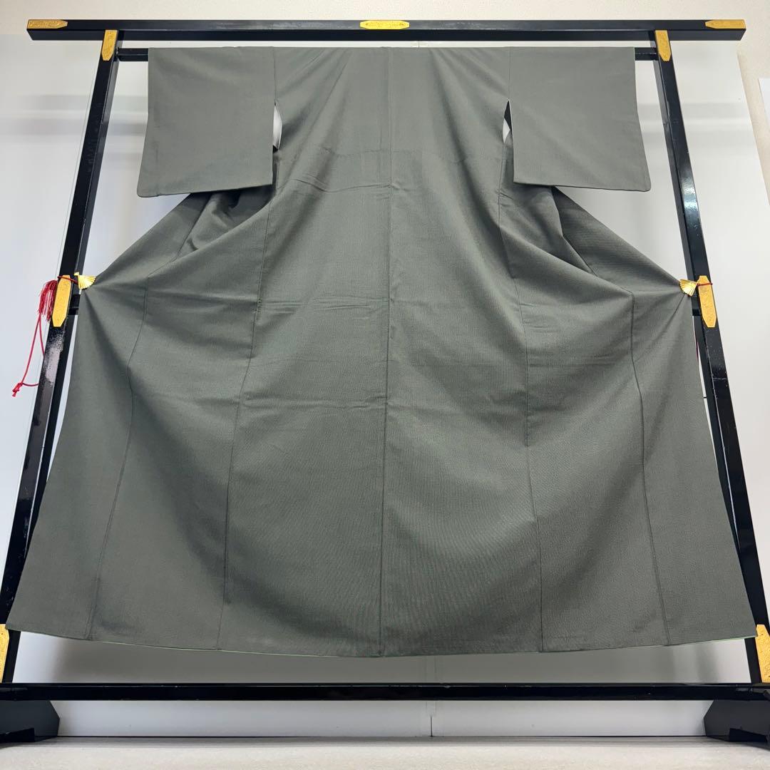 色無地 スーパーガード加工 深緑 渋い NK-1131