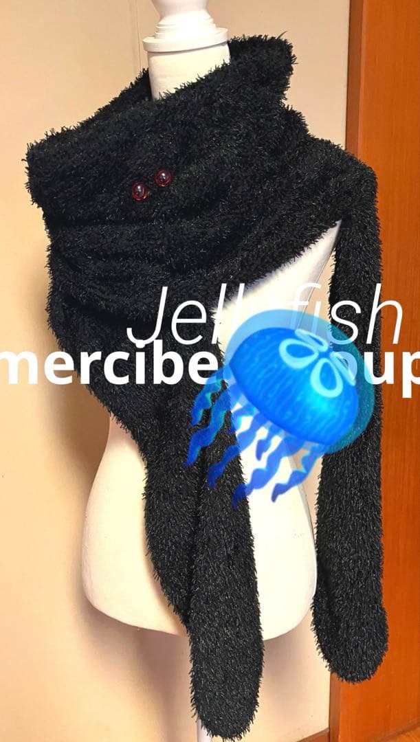 クラゲさん❣️mercibeaucoup, メルシーボークー、スヌード/マフラー＊