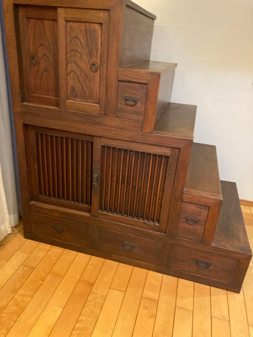 階段箪笥　アンティーク