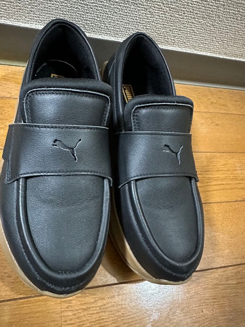PUMA ウィメンズ ローファー　PUMA Black-Gum