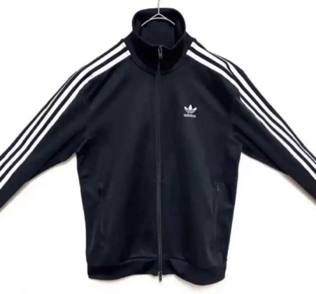 【ビッグサイズXO‼️】adidasベッケンバウアージャージ 黒 常田大希 古着