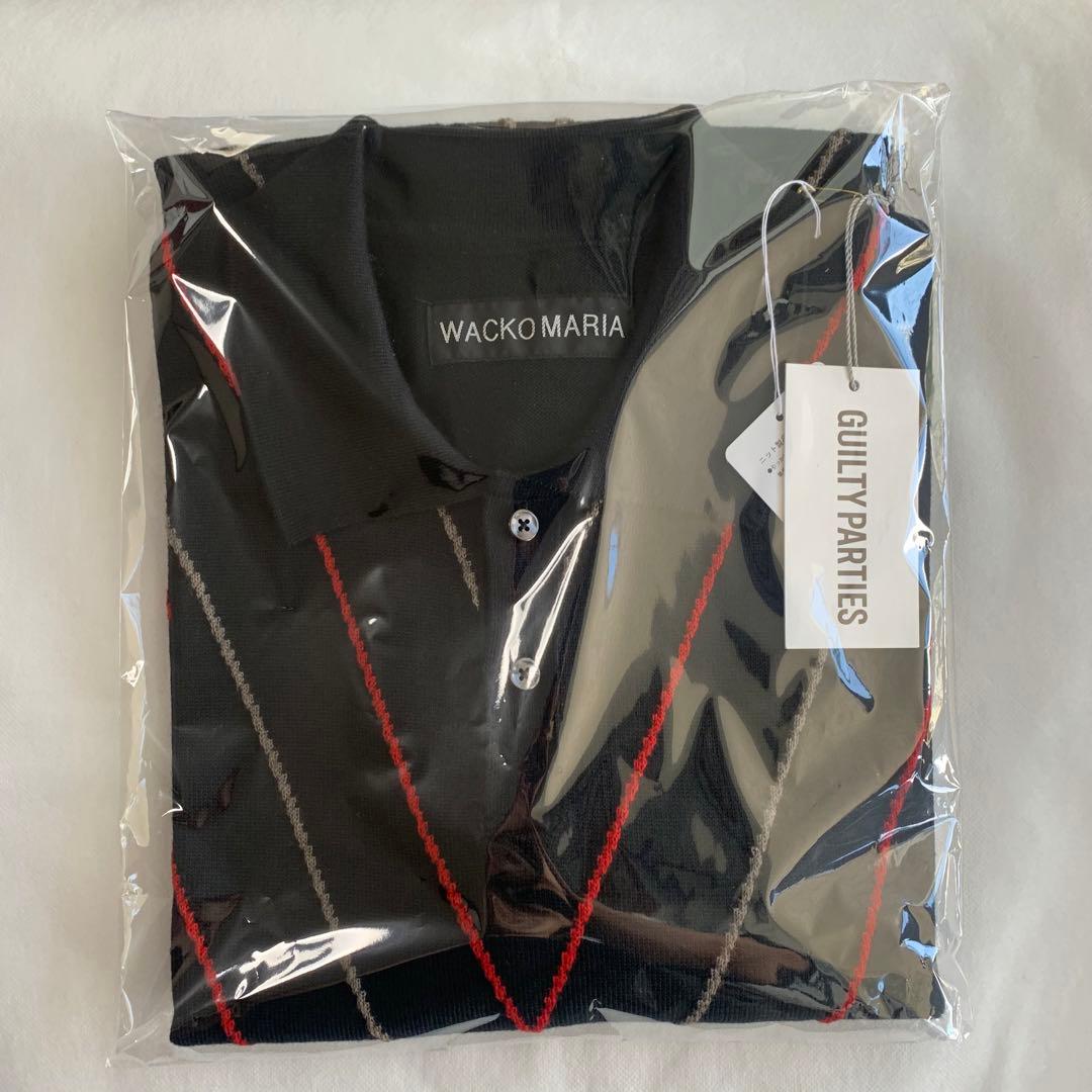 【WACKOMARIA】KNIT POLO SHIRT／新品タグ付／送料込