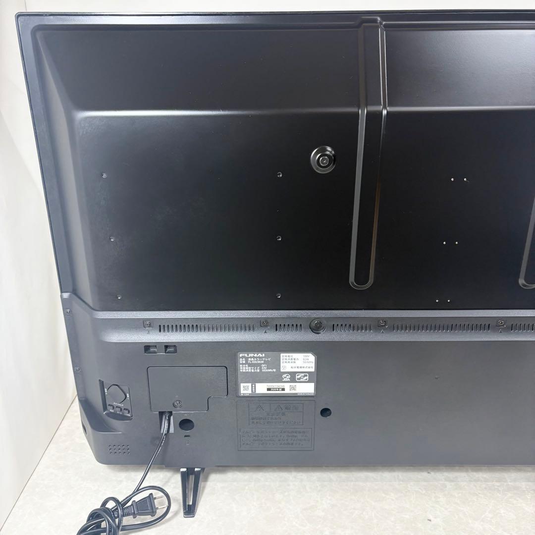 FUNAI 液晶カラーテレビ FL-43U3020 43インチ 2020年製