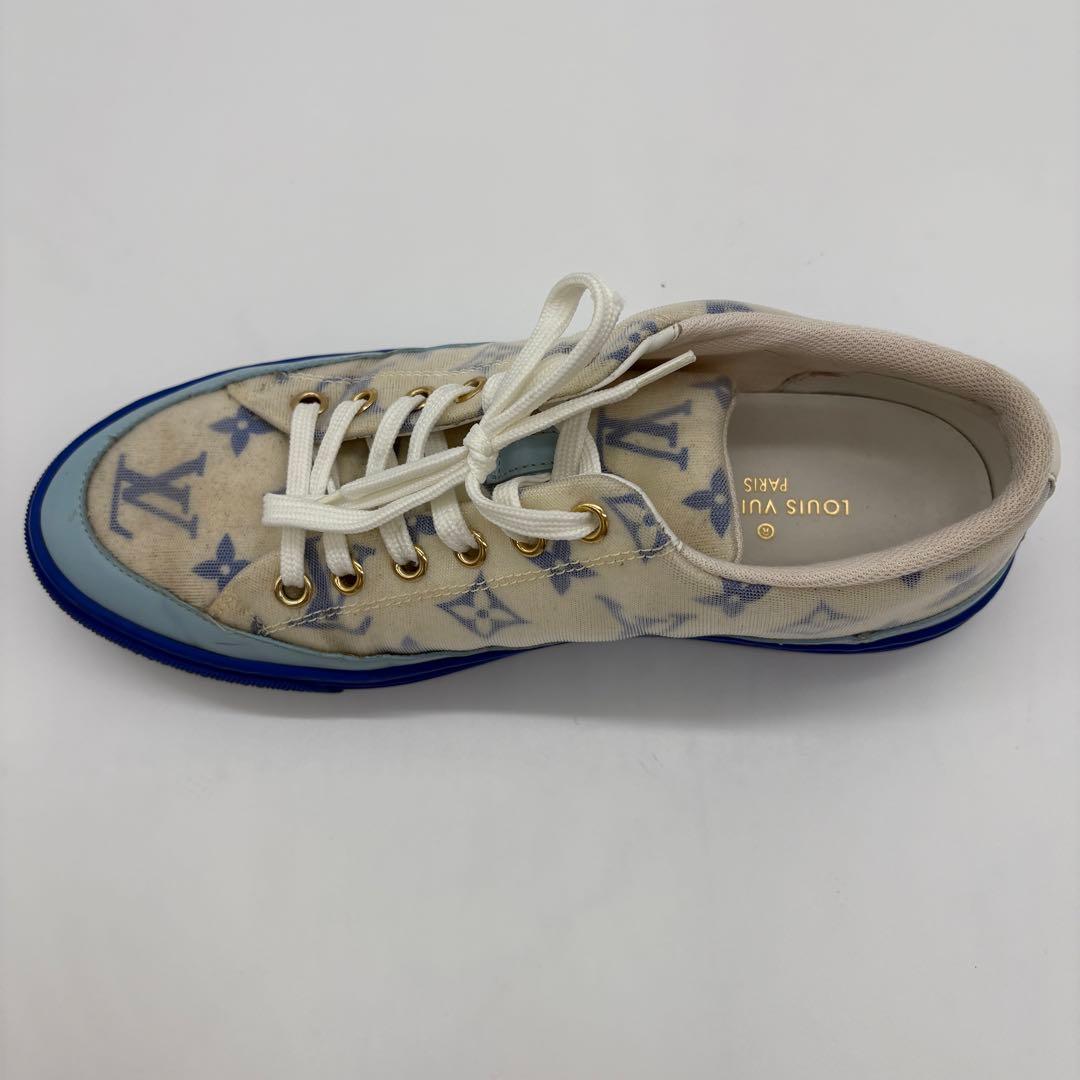 PHS LOUIS VUITTON スニーカー モノグラム ブルー