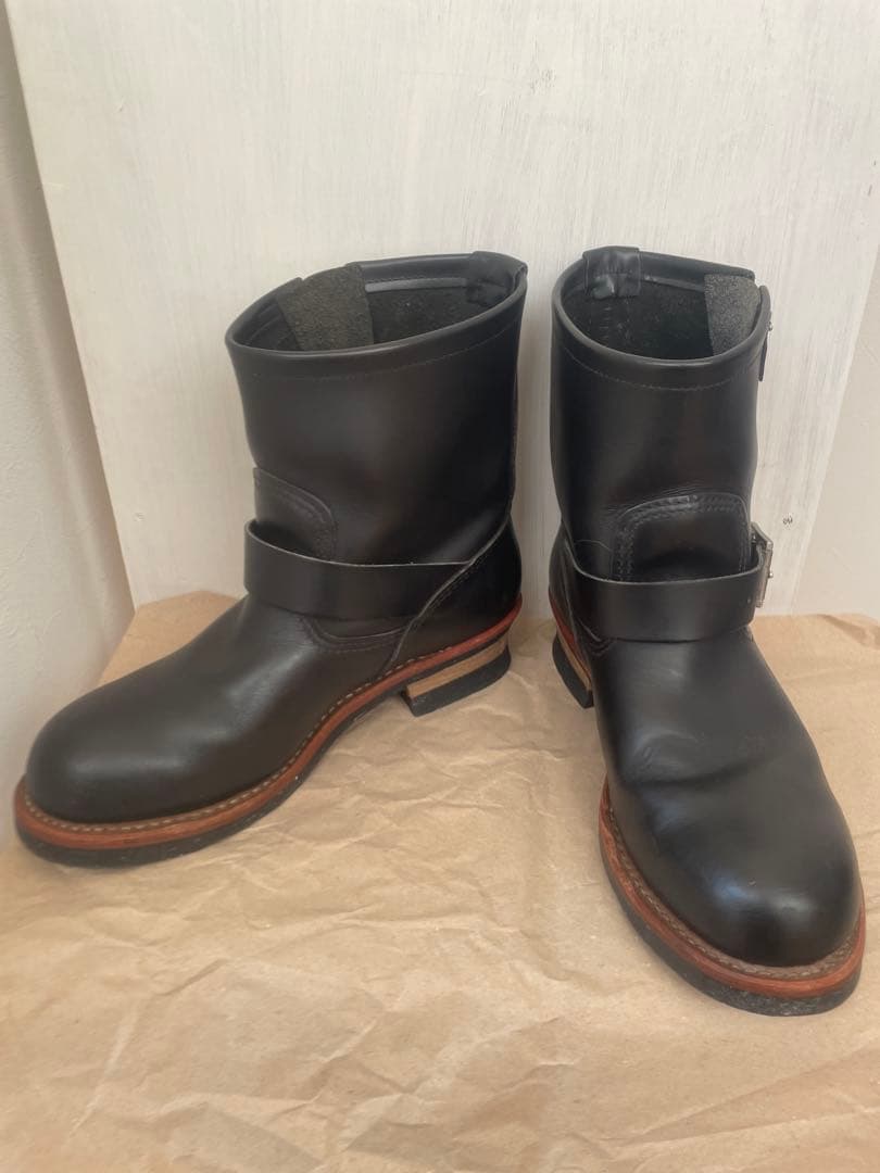26.5cm(8.5D)・RED WING・2976/ショートエンジニアブーツ