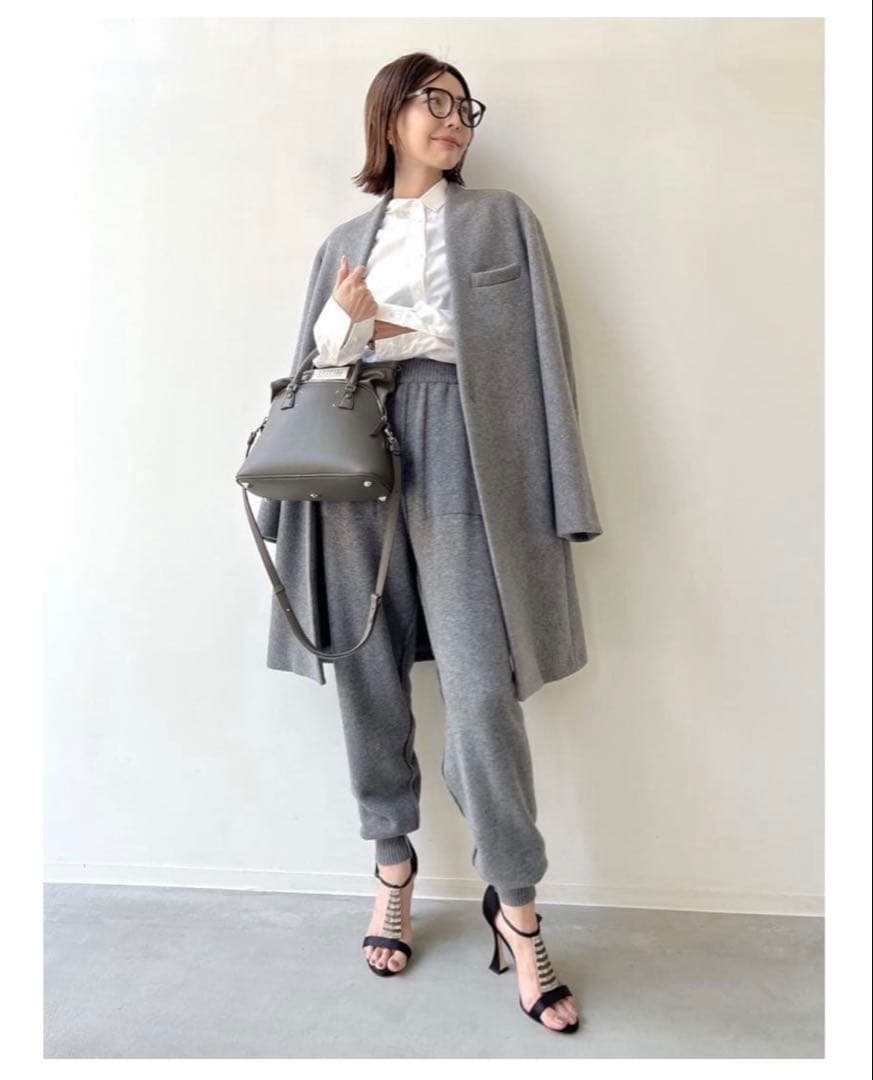 deuxieme classe ノーカラー　チェスターコート　超美品‼️