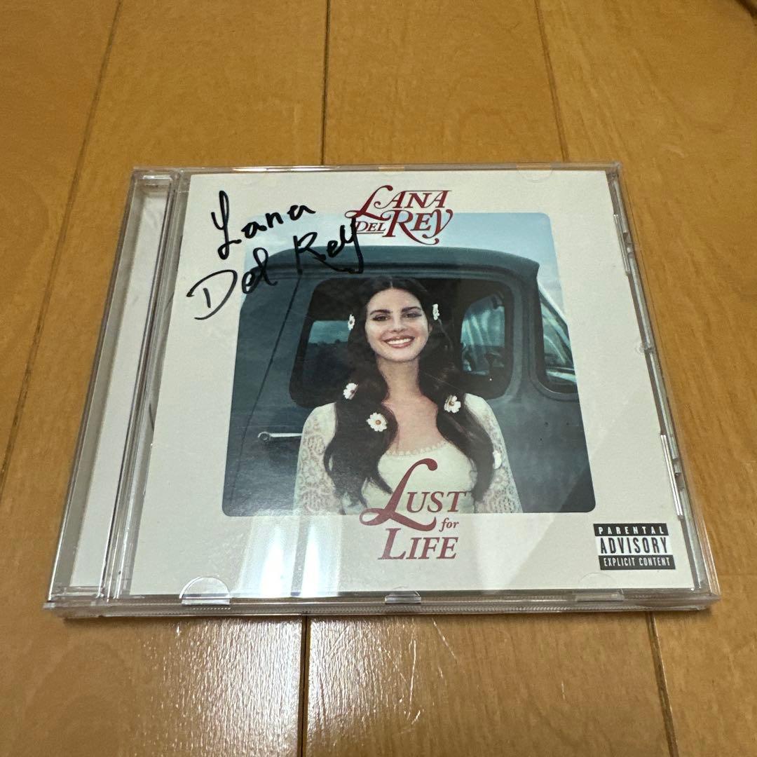 LAST1️⃣ Lana Del Rey Lust for Life サイン入り
