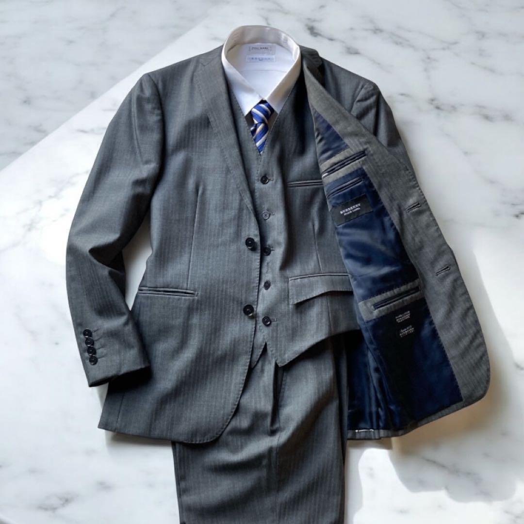 3児のママです！バーバリーブラックレーベルスーツグレースリーピースウール