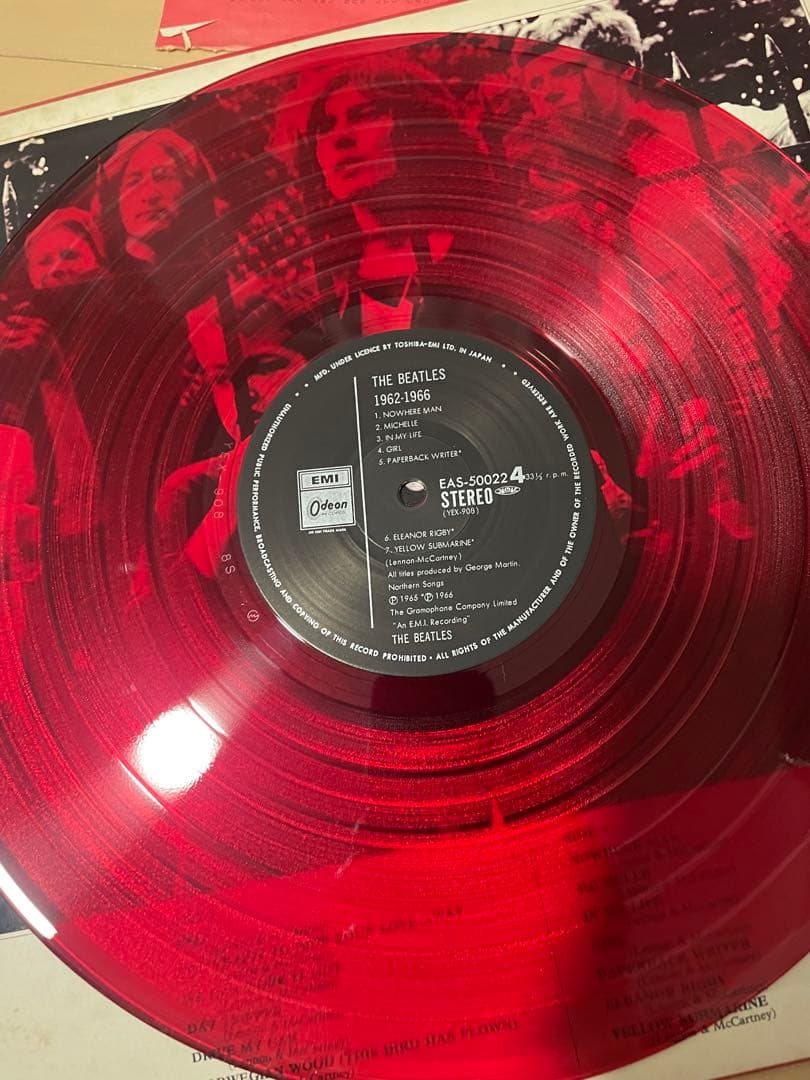 ザ・ビートルズ 1962年～1966年　LPレコード