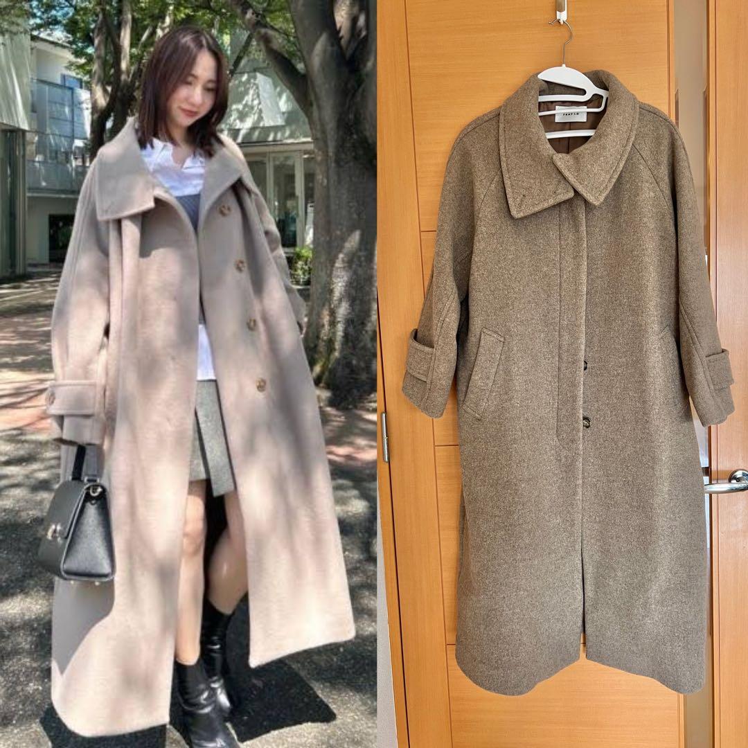 FRAYID スタンドカラーバルマカンコー