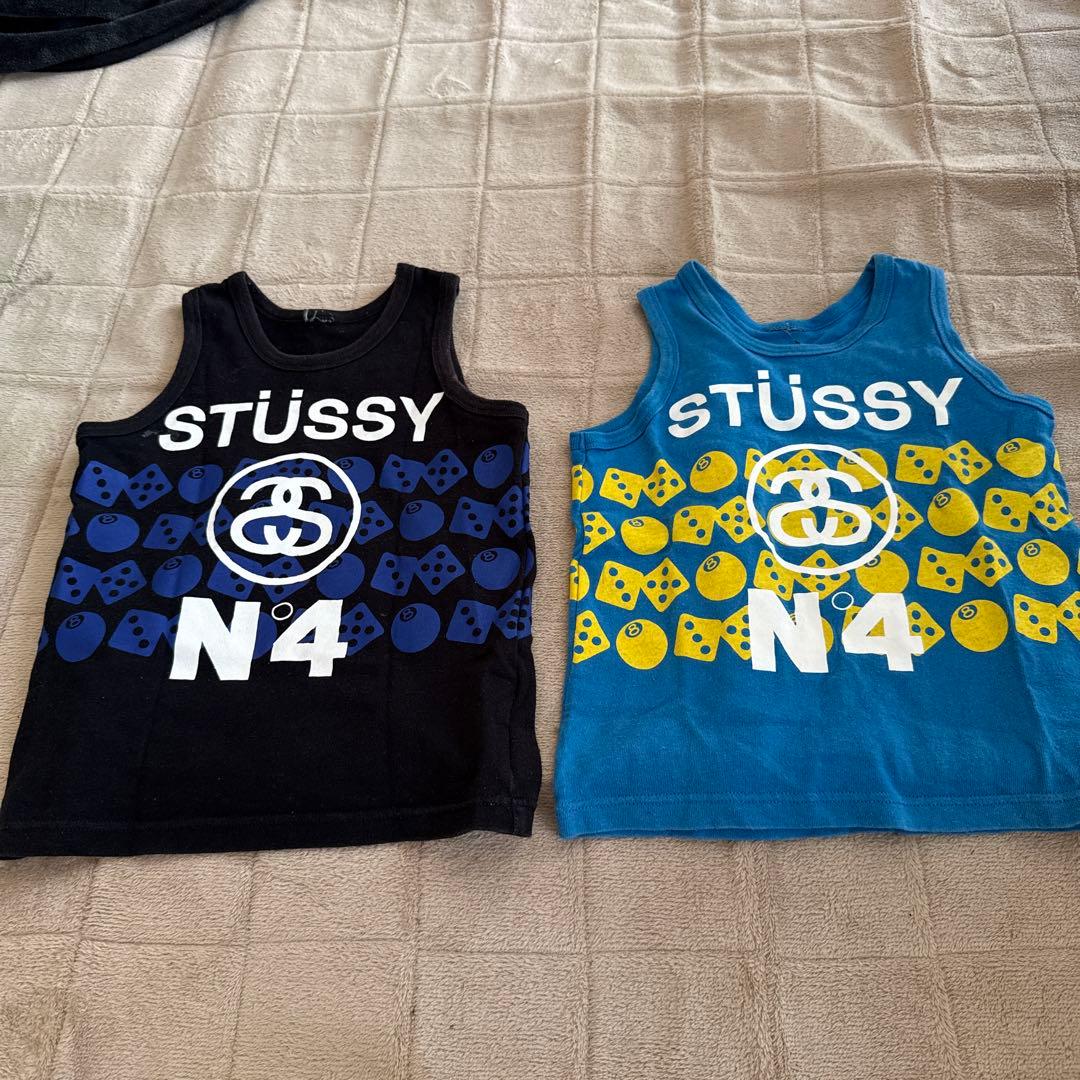 STÜSSY ノースリーブタンクトップ 3枚セット