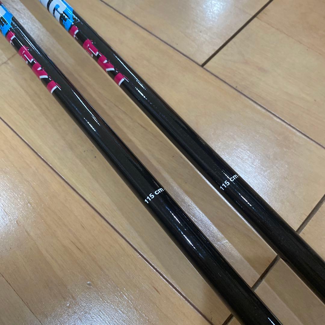 LEKI レキ スキーストック ブラック&ブルー 新品未使用