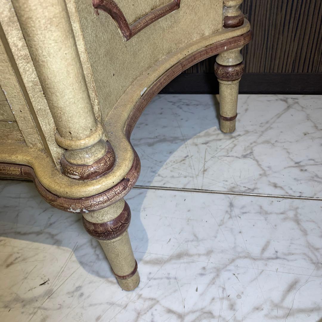 アンティーク　キャビネット　チェスト　ロココ調